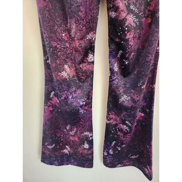 NWT Anthropologie Scotch & Soda Velvet Flare Floral Trousers Pant Size 24 - Picture 6 of 14